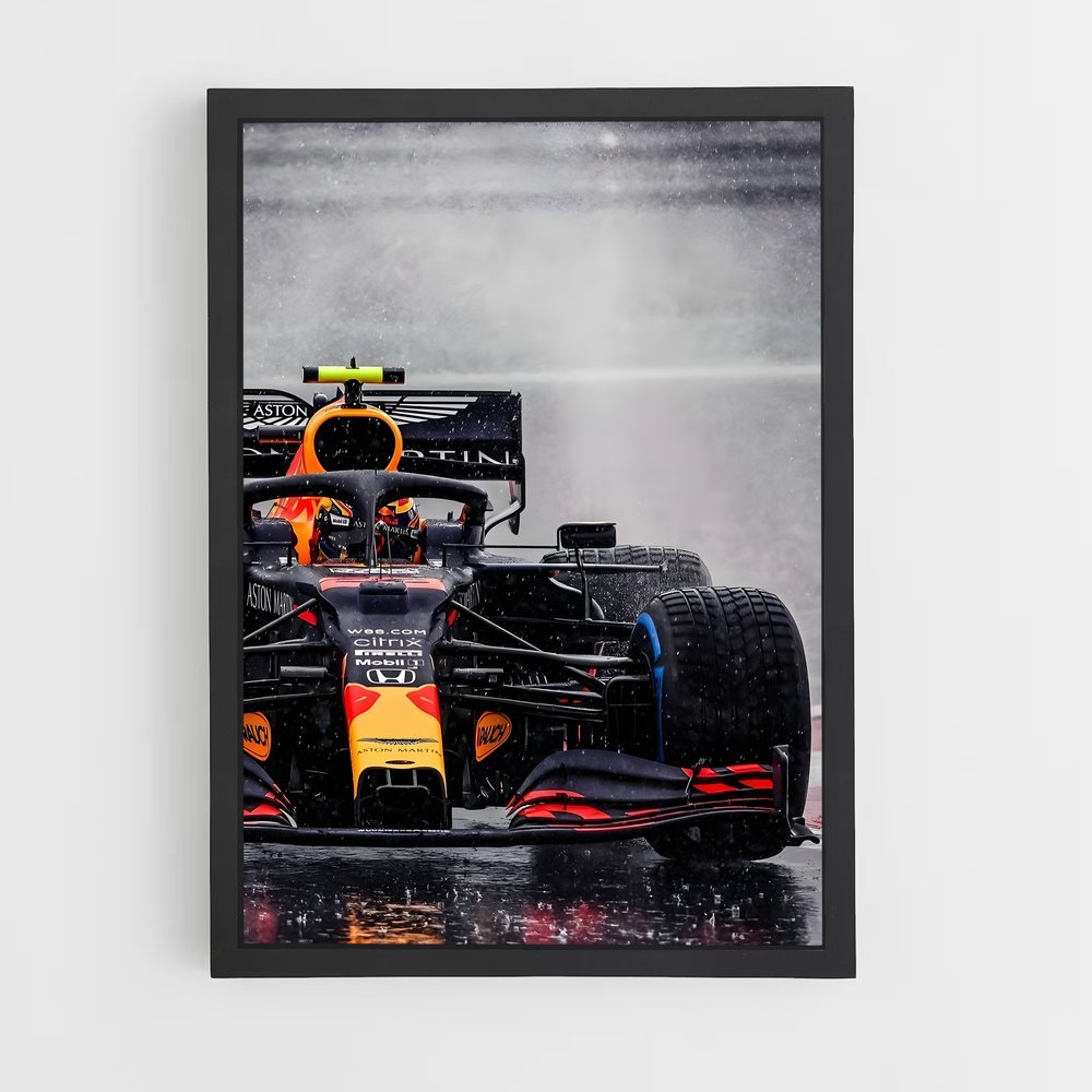 Poster Formula cars – affiche Voitures de Formule 1 (vue 2)